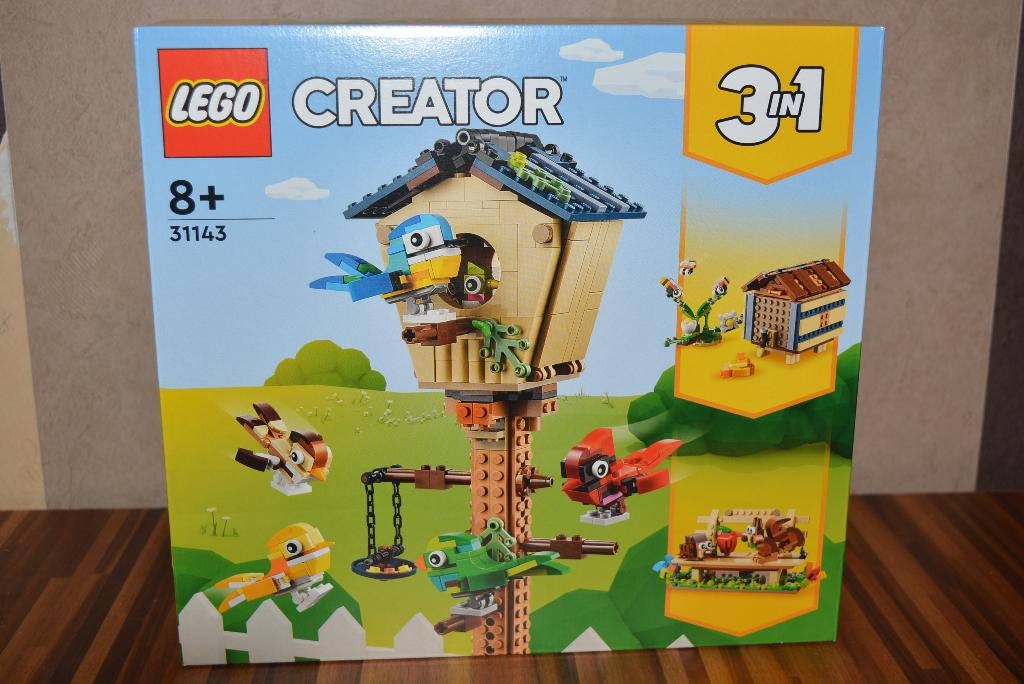 LEGO Creator 3-in-1 31143 – Vogelhuisje – Gloednieuw & Seale, Lego, Nieuw, Ophalen of Verzenden, Ongeopend/sealed
