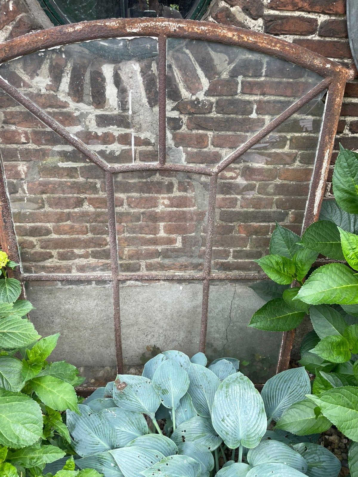 Groot antiek Boerderijraam, Ophalen