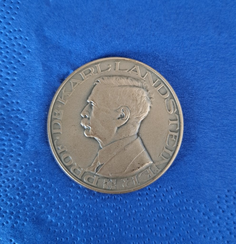 Bloedtransfusie penning, Rode Kruis, Ophalen of Verzenden, Brons