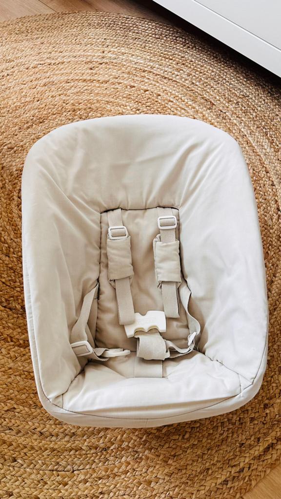 Newborn set Stokke Tripp Trapp beige, Ophalen, Gebruikt, Overige typen, Gordel(s)