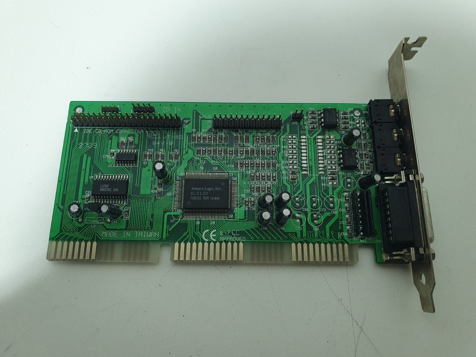 Avance Logic ALS100 ISA Soundkaart Vintage Gameport/MIDI, Gebruikt, Intern, ., Ophalen of Verzenden
