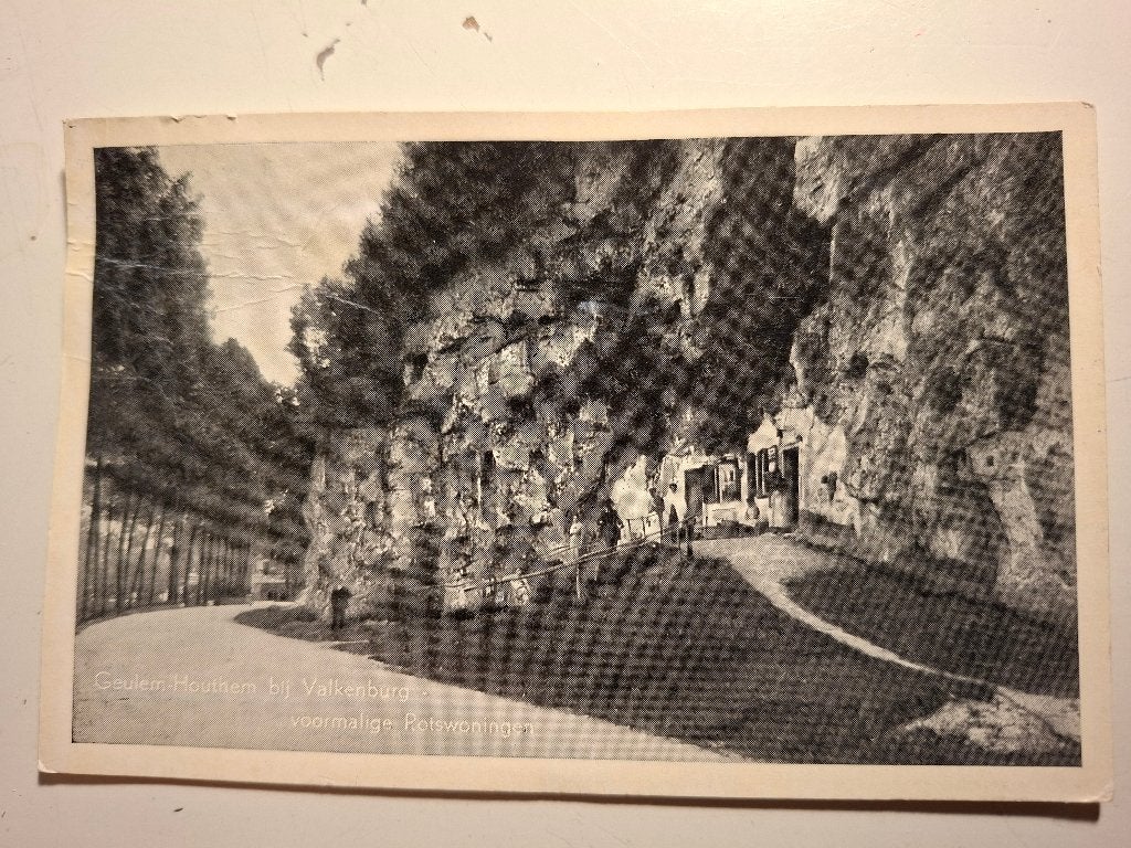 ansicht Valkenburg (L), Ophalen of Verzenden, 1940 tot 1960, Gelopen, Limburg