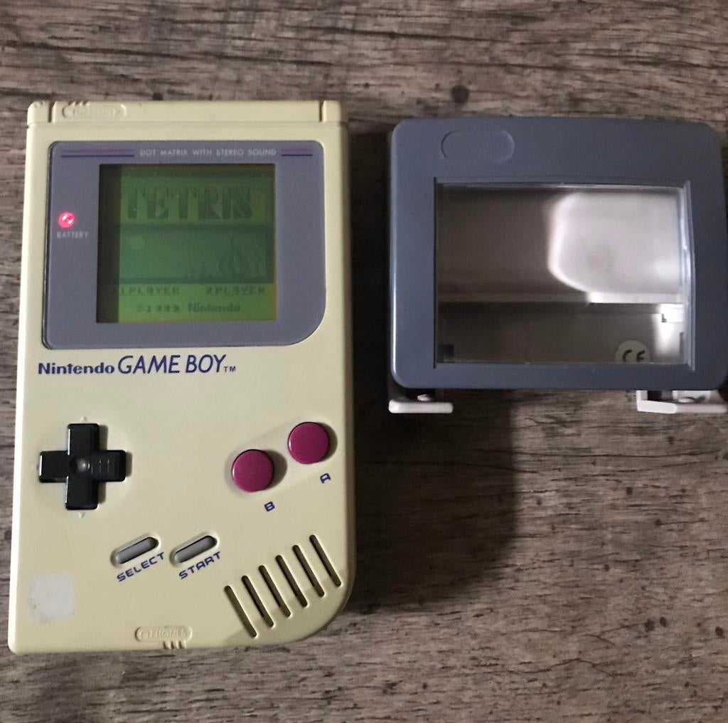 Nintendo Gameboy Classic met vergrootglas., Ophalen of Verzenden, Gebruikt, Game Boy Classic