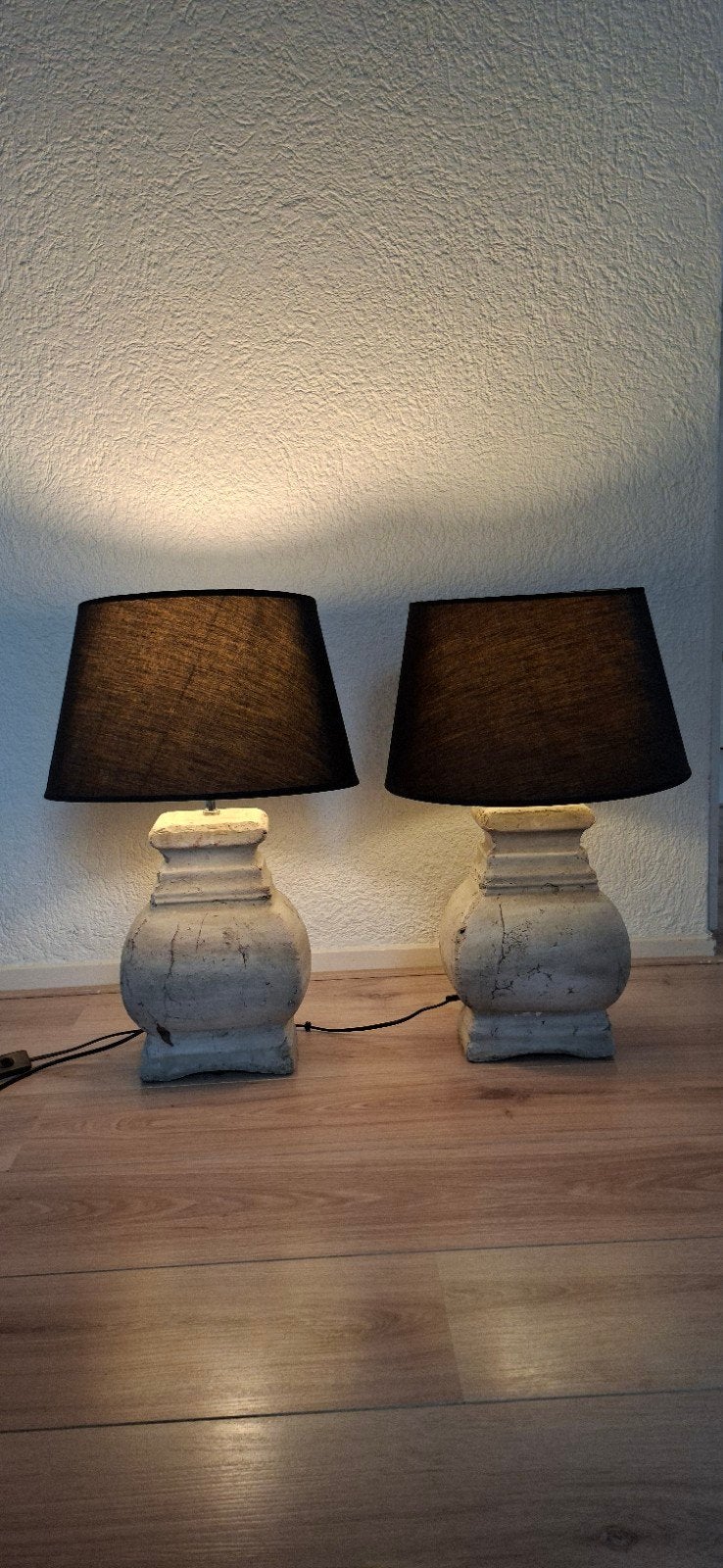 Brocante lampen, Ophalen, Gebruikt