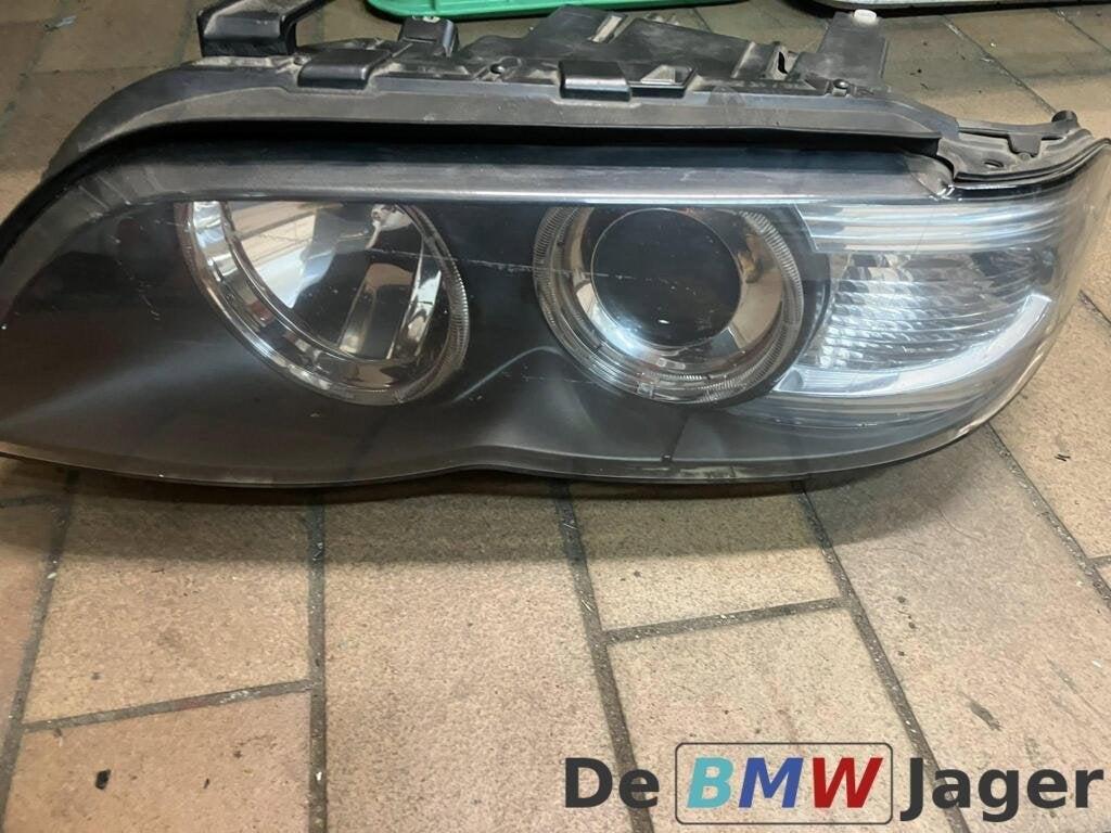Koplamp + wit knipperlicht halogeen links BMW X5 E53 224545, Auto-onderdelen, Gebruikt, Ophalen of Verzenden, BMW, BMW