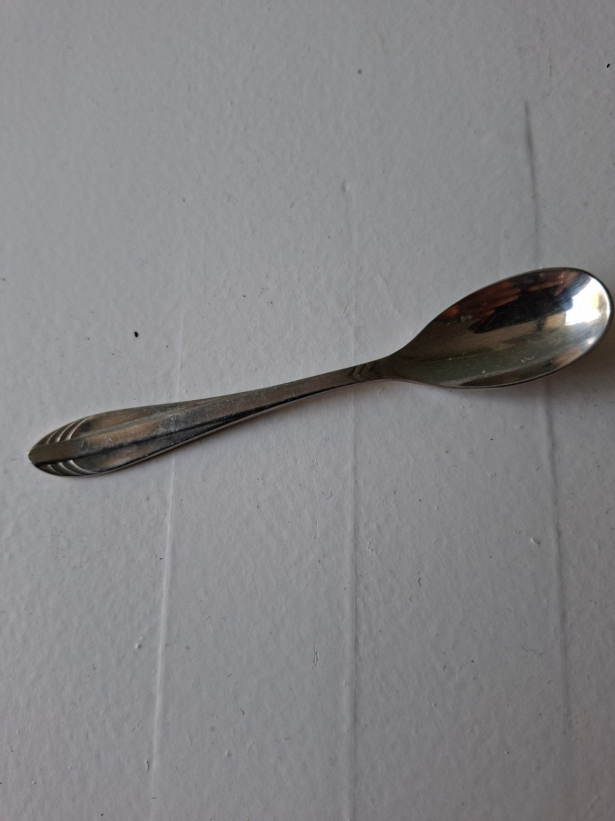 1 gero zilmeta koffielepeltje, Antiek en Kunst, Antiek | Bestek, Ophalen of Verzenden