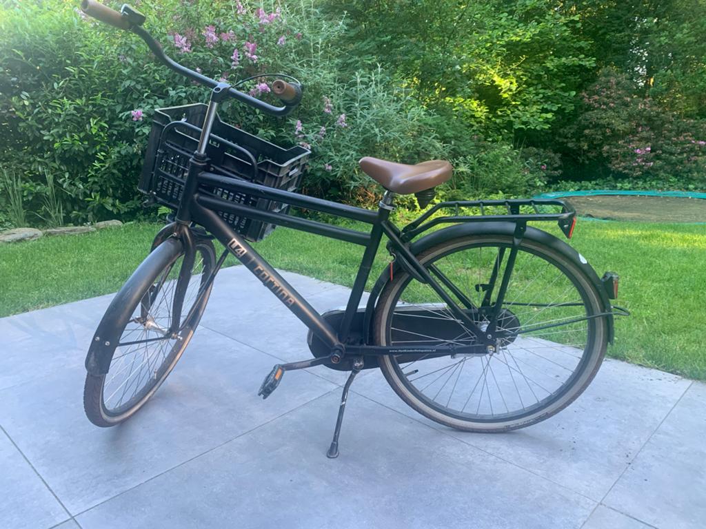 Cortina U4 Transportfiets 26 inch - Stoer en Compleet, Terugtraprem, Gebruikt, Versnellingen, Ophalen