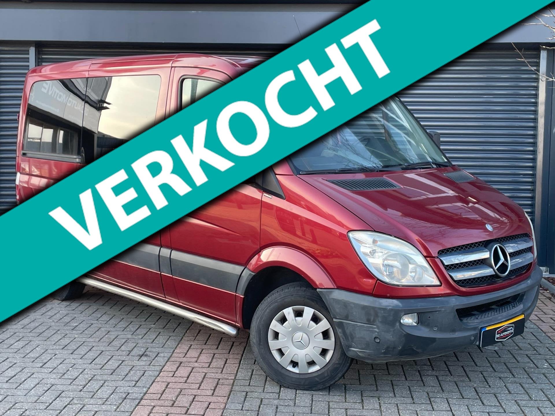 Mercedes-Benz Sprinter 216 2.2 CDI 325 HD DC Rolstoelauto| A, Auto's, Automaat, Euro 5, Gebruikt, Zwart