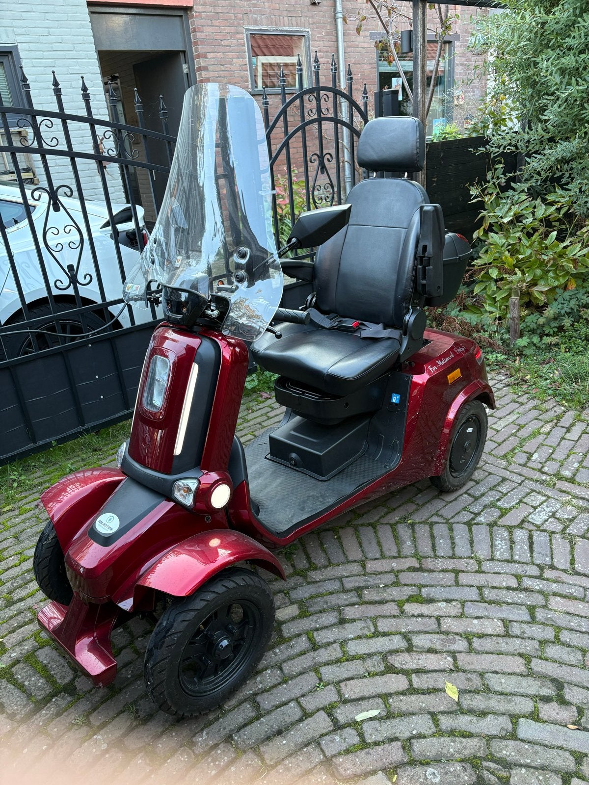 Scootmobiel 4wieler, Zo goed als nieuw, 16 km/u of meer, 46 km of meer, Ophalen