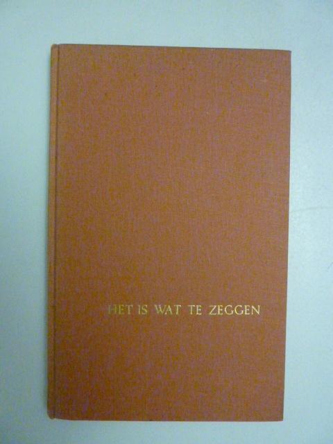 Okke Jager - Het is wat te zeggen, Boeken, Verzenden, Gelezen