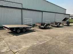 Plateau Aanhanger TE KOOP enkelas onder de 750 kg !, Betra, Gebruikt, Info@izi-hoogwerkerhuren.nl, Westerdijk 16a