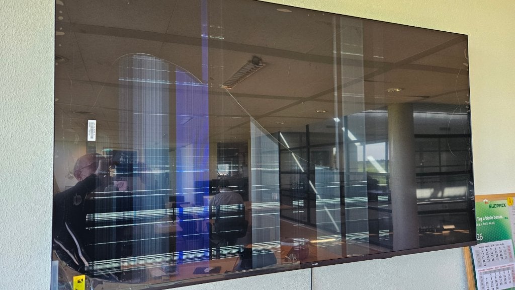 Gloednieuwe 75" 4K Philips QLED Ambilight TV voor onderdelen, Ophalen, Philips, QLED, Nieuw