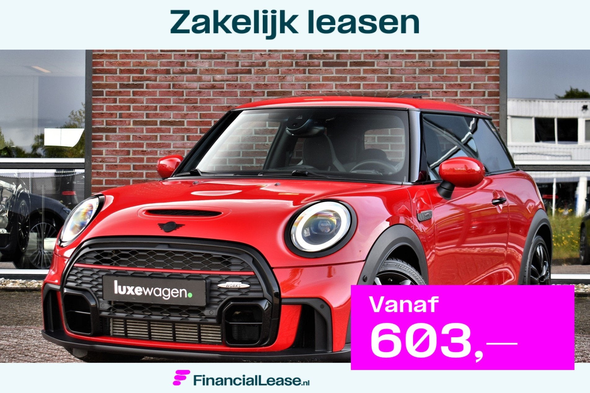 MINI Cooper Mini 2.0 John Works Pano ACC H/K JCW-stoelen, Gebruikt, Zwart, 4 stoelen, Alcantara