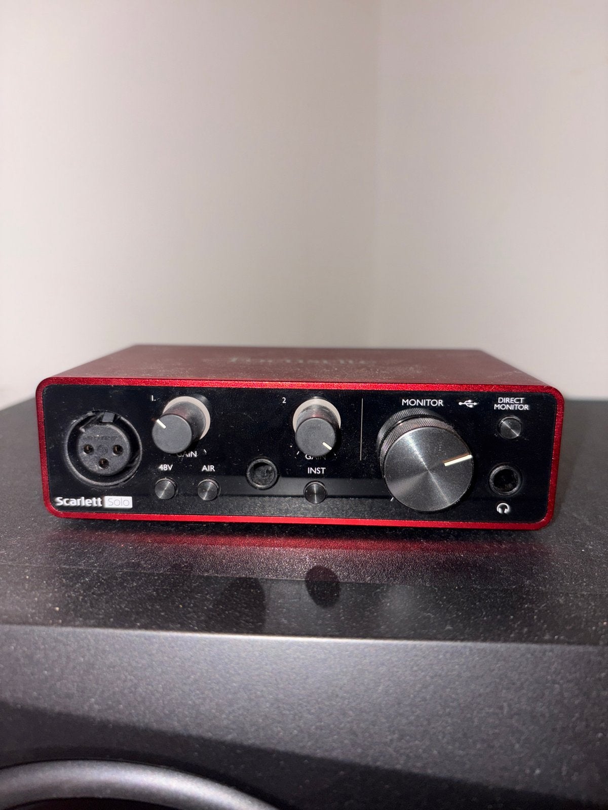 Focusrite Scarlett Solo 3rd Gen Audio interface, Muziek en Instrumenten, Ophalen of Verzenden, Gebruikt