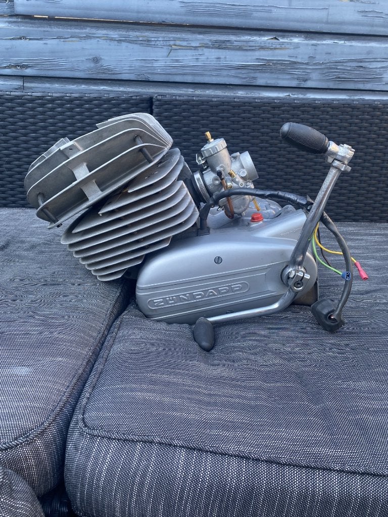 Zundapp blok 125 cc compleet    plug and play, Fietsen en Brommers, Brommeronderdelen | Zundapp, Ophalen, Gebruikt, Blok
