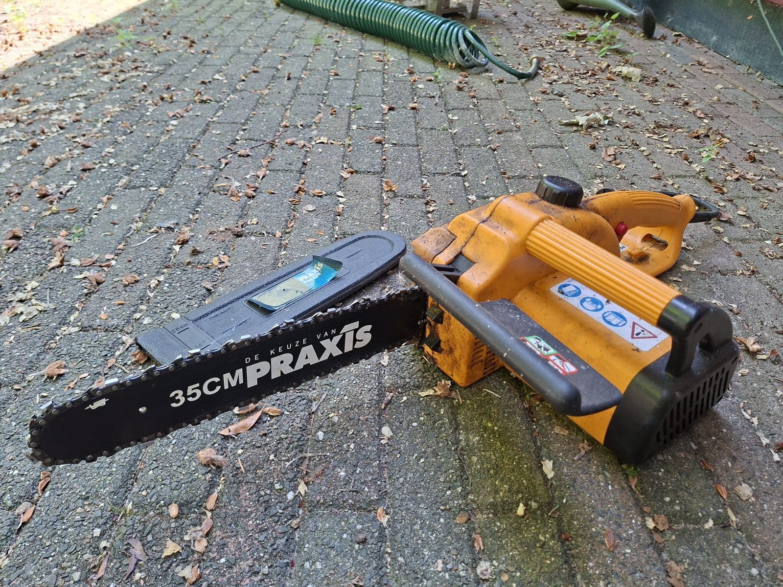 Oracis elektrische zaag, Ophalen of Verzenden, Gebruikt, 1200 watt of meer, 70 mm of meer