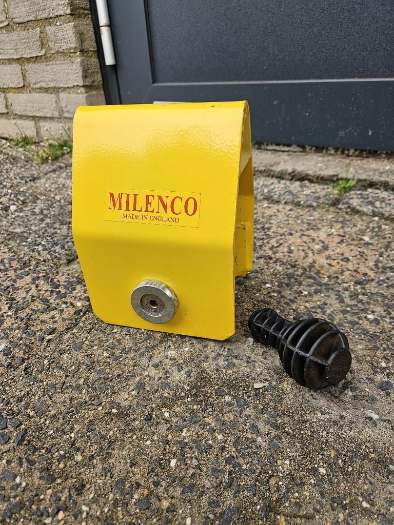Milenco disselslot (SCM-gekeurd, incl. 2 sleutels & bon), Caravans en Kamperen, Caravan accessoires, Ophalen, Gebruikt
