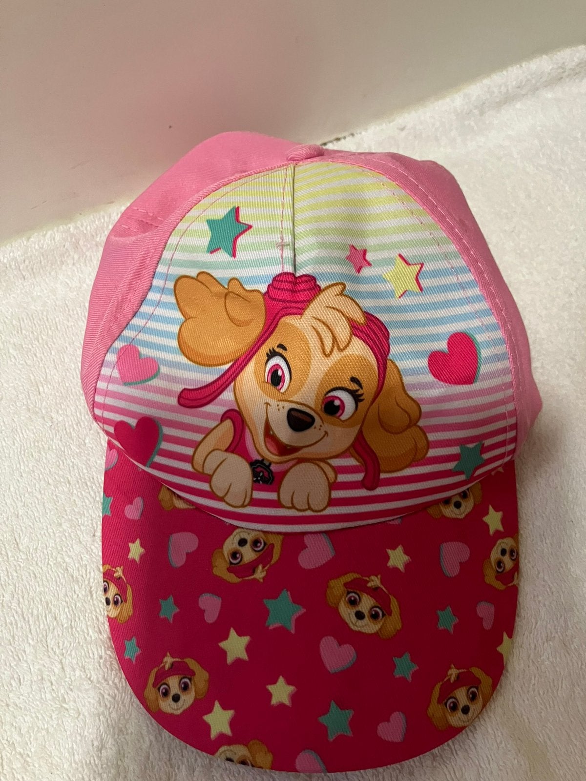 Nette pet / caps paw patrol Nickelodeon sky roze, Ophalen of Verzenden, Zo goed als nieuw, Meisje, Pet