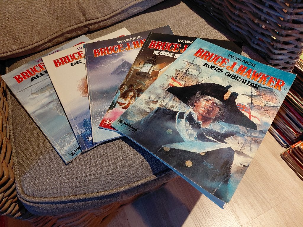 bruce j. hawker, Meerdere stripboeken, Ophalen of Verzenden, Gelezen