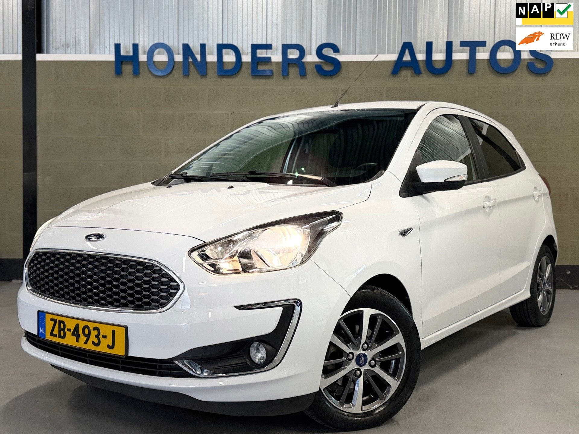 Ford Ka+ 1.2 Trend Ultimate | CARPLAY | 1E EIG | NAP ORIGNL, Auto's, Voorwielaandrijving, 1041 kg, Ka, Wit