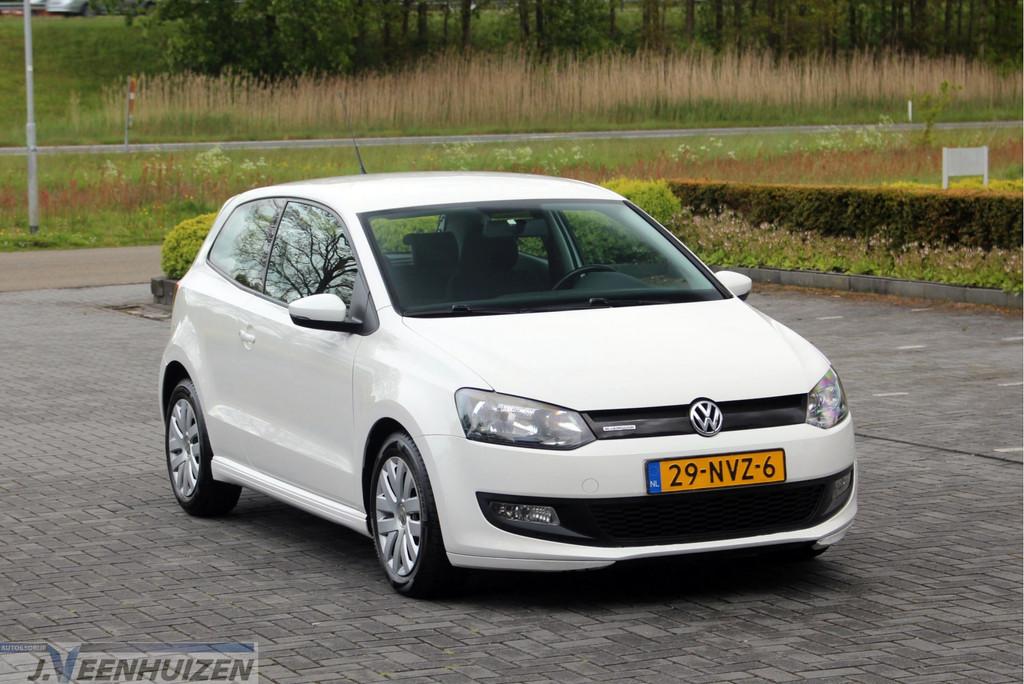Volkswagen Polo 1.2 TDI BlueMotion Trendline 2010 Cruise Air, Voorwielaandrijving, Euro 5, Stof, Gebruikt