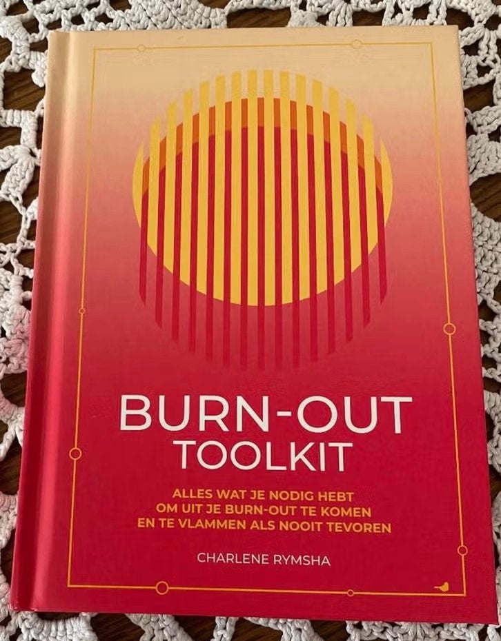 Boek Charlene Rymsha - Burn-out toolkit, Boeken, Advies, Hulp en Training, Zo goed als nieuw, Ophalen of Verzenden