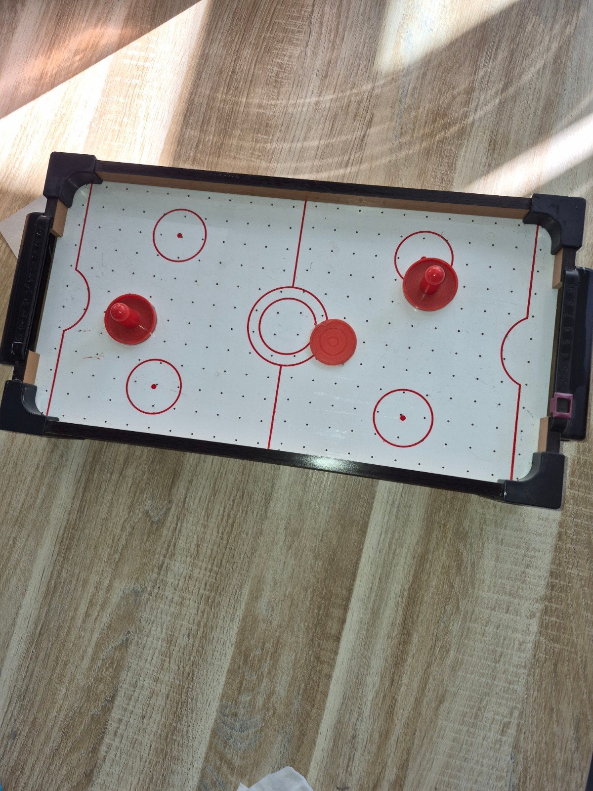 Mini Airhockey Tafel - Compact Plezier voor Thuis, Ophalen of Verzenden, Gebruikt, Jongen of Meisje