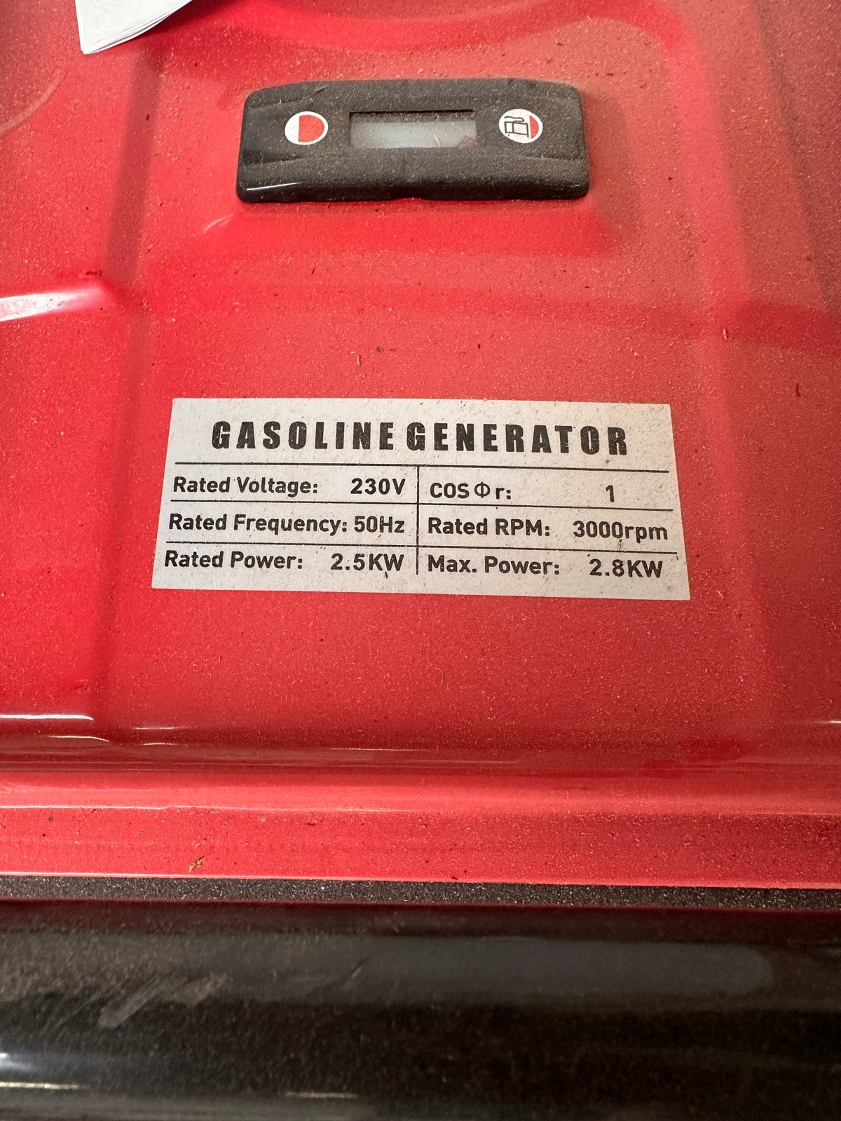 Benzine Generator BS3500 - 2.5kW/2.8kW, 7.0HP, Ophalen, Gebruikt, Minder dan 5 kVA, Benzine