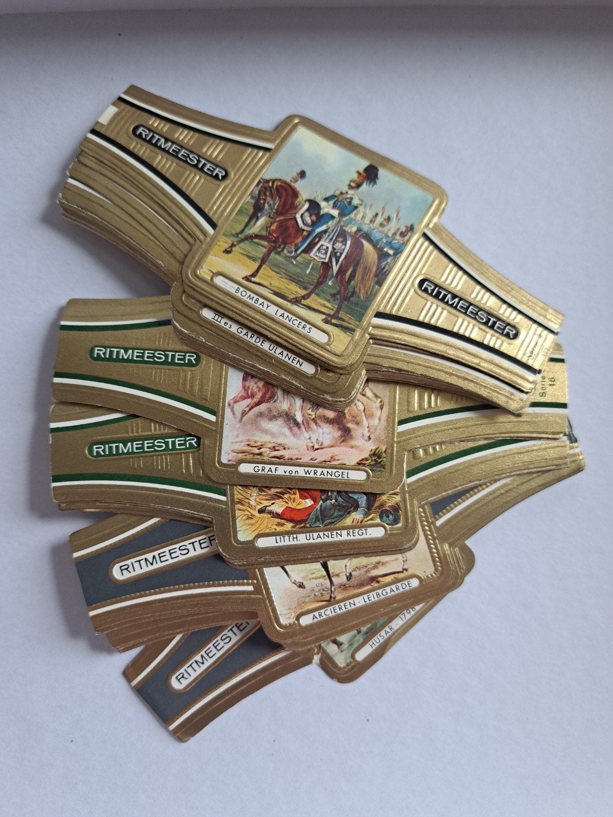 Ritmeester sigarenbandjes / cavalerie series (compleet/bijna, Ophalen, Zo goed als nieuw