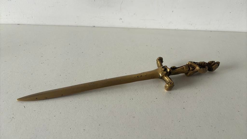 Briefopener brons, Antiek en Kunst, Ophalen of Verzenden