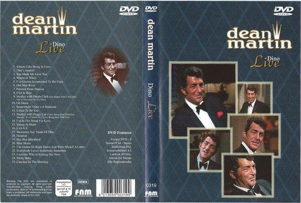 Dean Martin - Dino Live DVD, Cd's en Dvd's, Dvd's | Muziek en Concerten, Zo goed als nieuw, Alle leeftijden, Verzenden