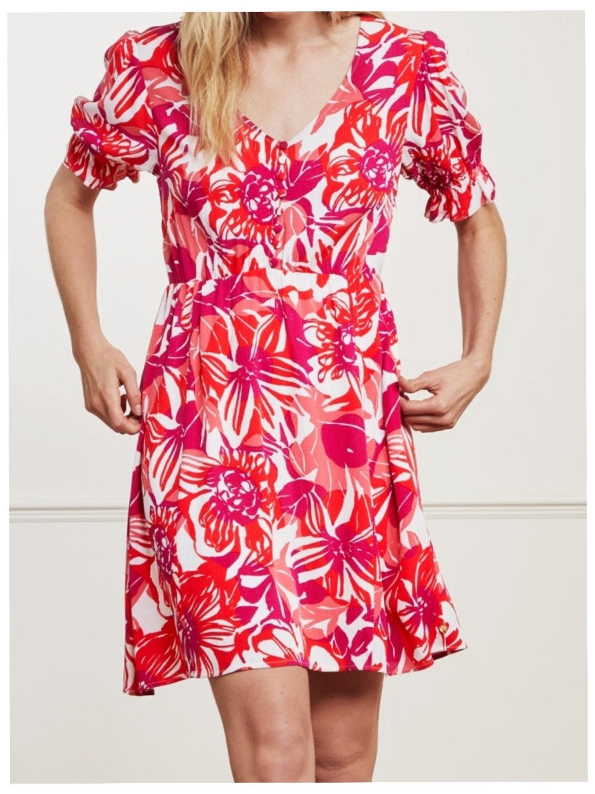 Mooi jurkje van Fabienne Chapot (Mona Dress)maat 40, Maat 38/40 (M), Overige kleuren, Ophalen of Verzenden, Zo goed als nieuw