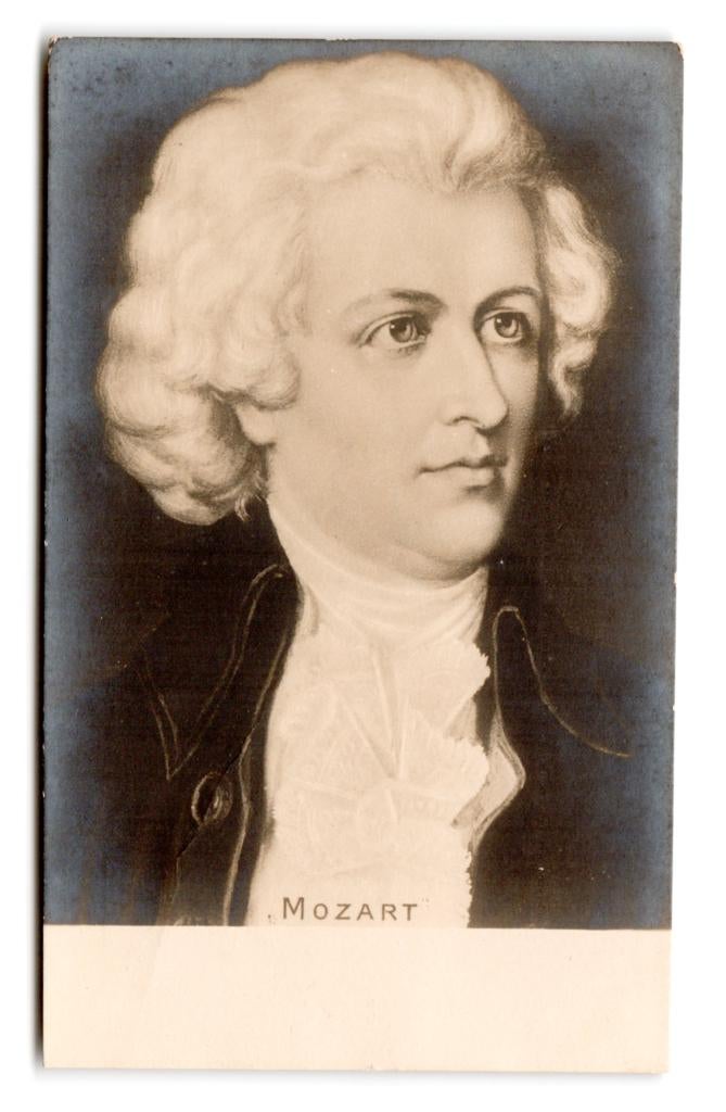 Mozart, Verzenden, 1920 tot 1940, Ongelopen, Muziek