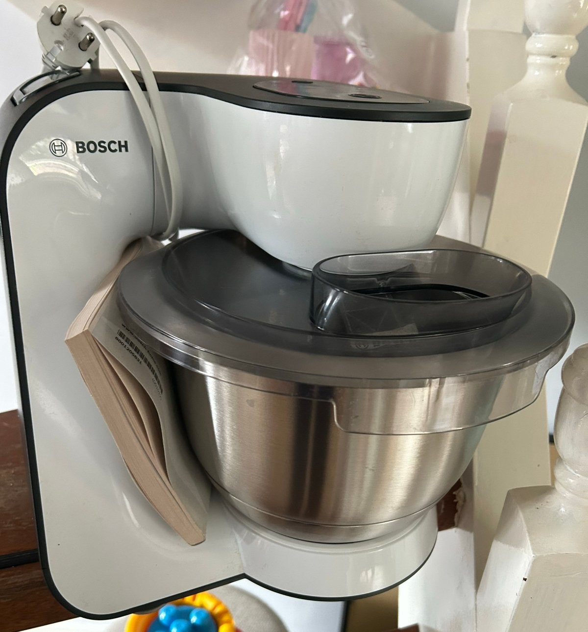 Bosch Serie 4 MUM5 Keukenmachine 900W (MUM54A00), Ophalen of Verzenden, Zo goed als nieuw, Vaatwasserbestendig, 3 snelheden of meer