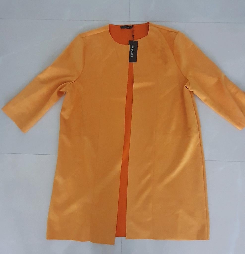 Pescara vest jasje in mosterd geel, maat XL, Geel, Maat 46/48 (XL) of groter, Pescara, Nieuw