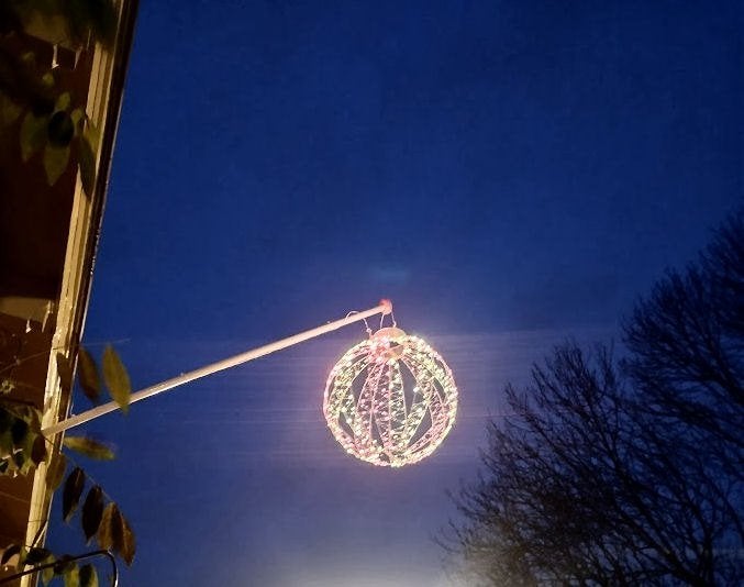 tuin/kerstverlichting bollen 2 stuks nieuw!, Diversen, Ophalen of Verzenden, Nieuw