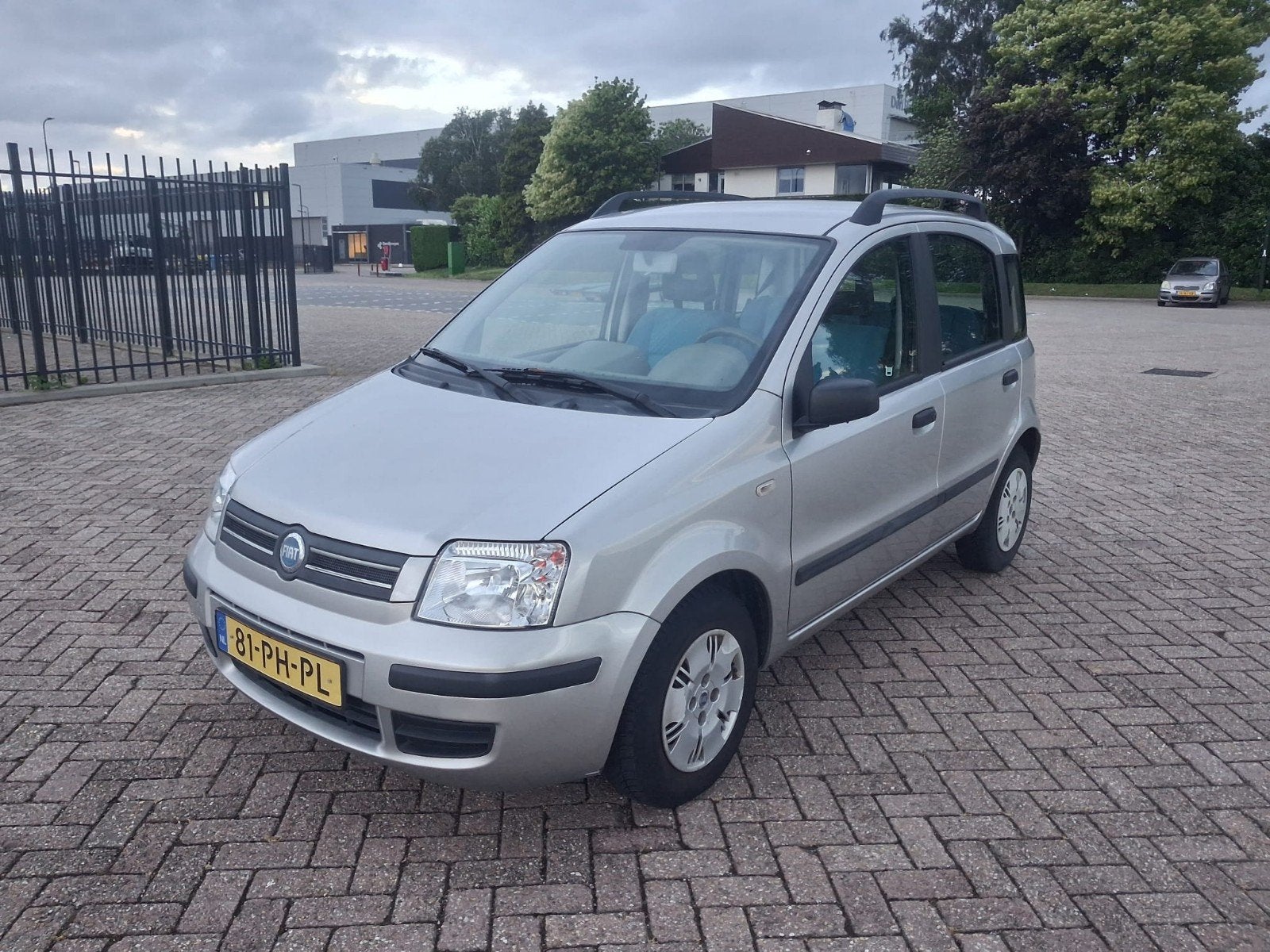 Fiat Panda 1.2 Automaat 2004 Nieuwe Apk, 840 kg, Origineel Nederlands, Bedrijf, Metallic lak