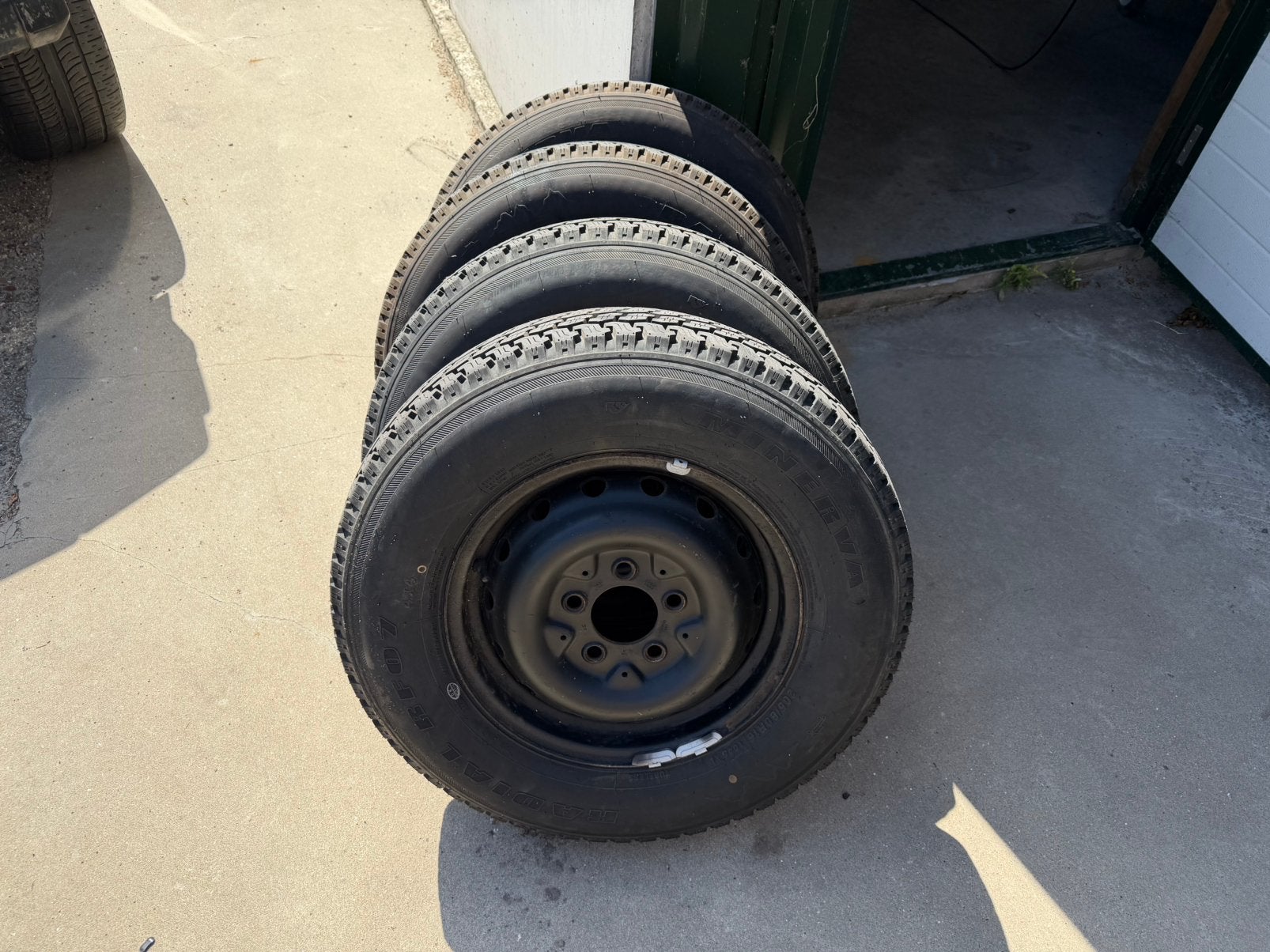 G-klasse stalen velgenset | wielen set | W460 | W463, Ophalen, Banden en Velgen, Mercedes