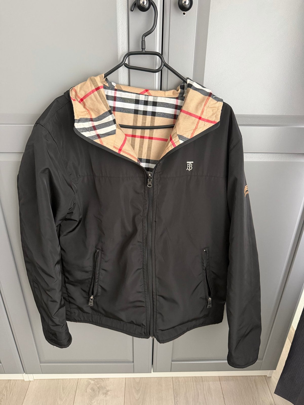 BURBERRY Zomer Jasje - Gloednieuw! Maat M/L, Ophalen, Nieuw, Maat 48/50 (M), Zwart