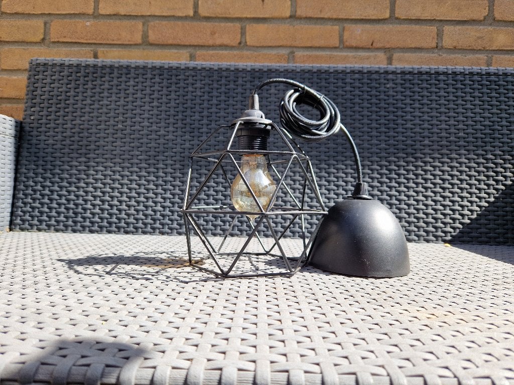 Moderne binnen lamp, Modern / industrieel, Overige fittingen, Ophalen of Verzenden, Zo goed als nieuw