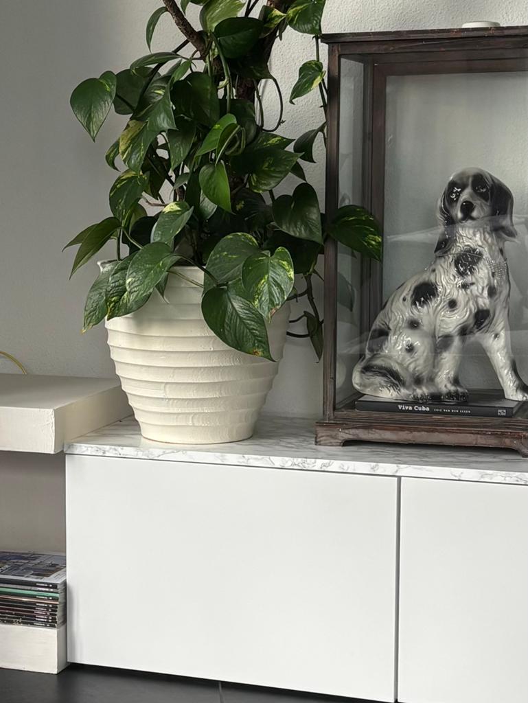 Marmerlook tabletop voor 5 IKEA BESTÅ  - moet nu weg!, Ophalen, ', 200 cm of meer, '