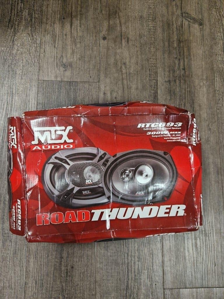 MTX Audio Road Thunder RTC693, -, -, Zo goed als nieuw, 120 watt of meer