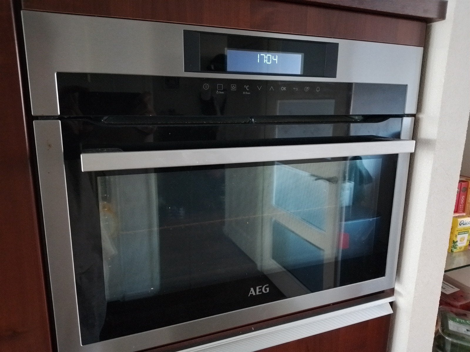 AEG SenseCook Pyrolyse oven, Witgoed en Apparatuur, Ophalen, 45 tot 50 cm, Gebruikt, Oven