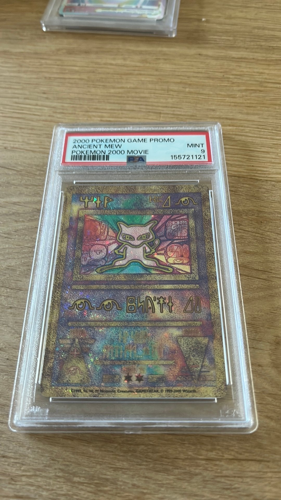 2000 Pokemon Ancient Mew Promo PSA 9, Hobby en Vrije tijd, Verzamelkaartspellen | Pokémon, Ophalen, Zo goed als nieuw