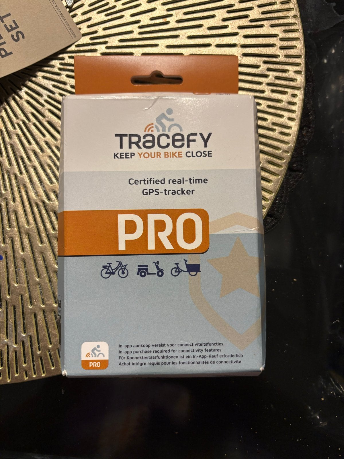 Tracefy PRO GPS-tracker voor fietsen, Ophalen of Verzenden, Nieuw