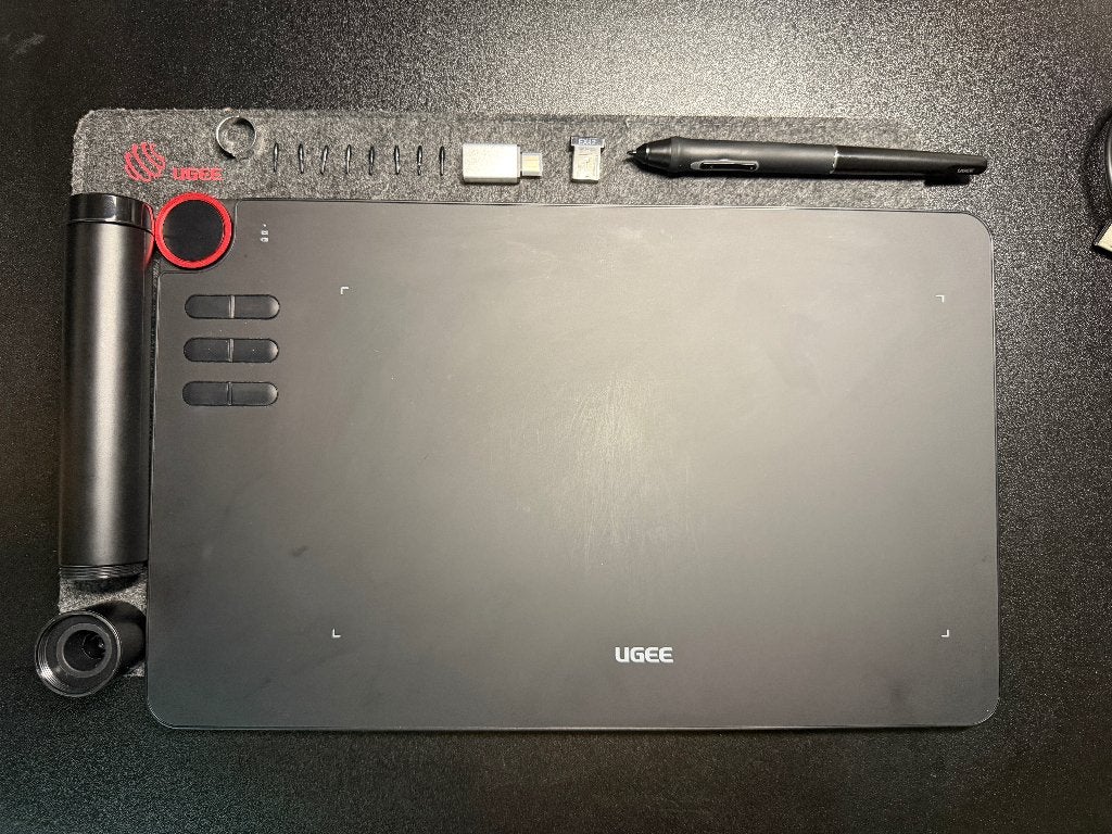 UGEE EX12 tekentablet, Ophalen, Gebruikt, Draadloos, UGEE
