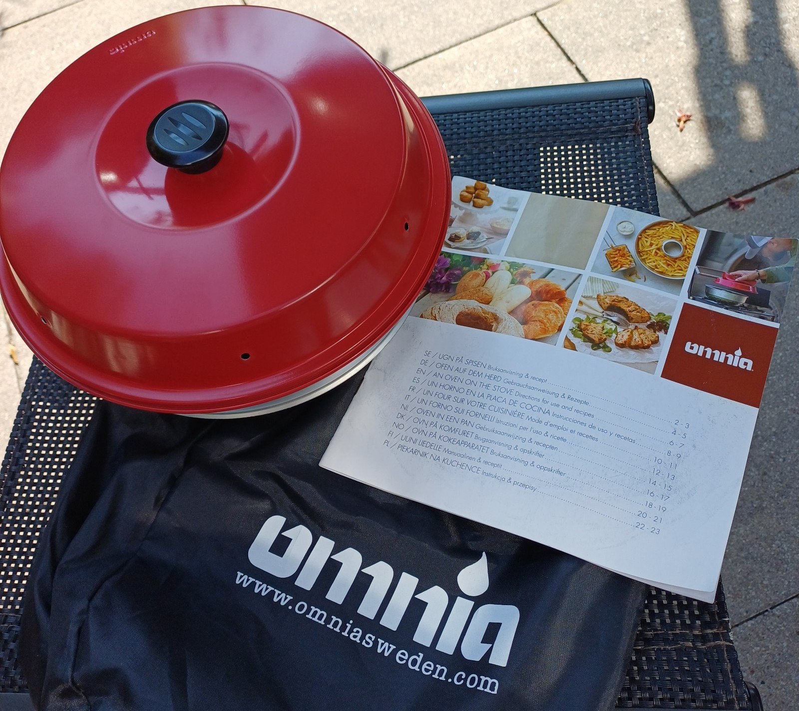 Nieuwe Omnia oven, Caravans en Kamperen, Kampeeraccessoires, Ophalen of Verzenden, Nieuw