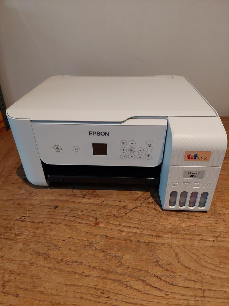 Epson ET2826 ecotank printer, Computers en Software, Printers, Gebruikt, Printer, Ophalen of Verzenden, Epson
