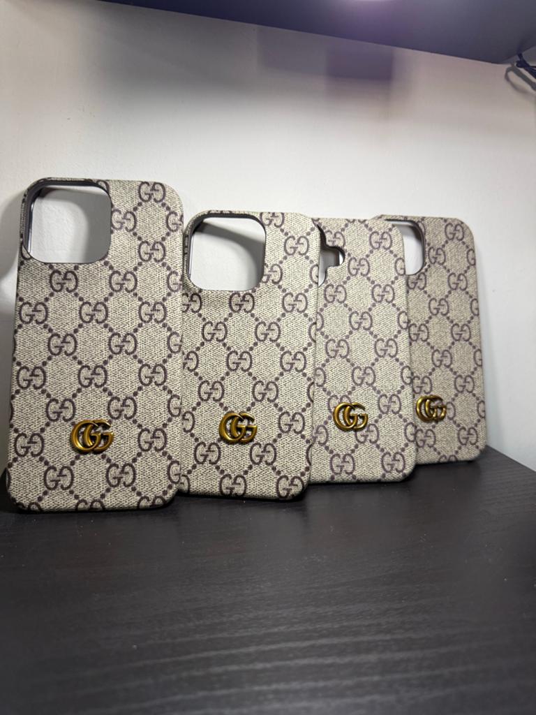 Luxe Gucci hoesjes voor iPhone - Diverse modellen, Kunststof, Overige merken, Bruin, Nieuw