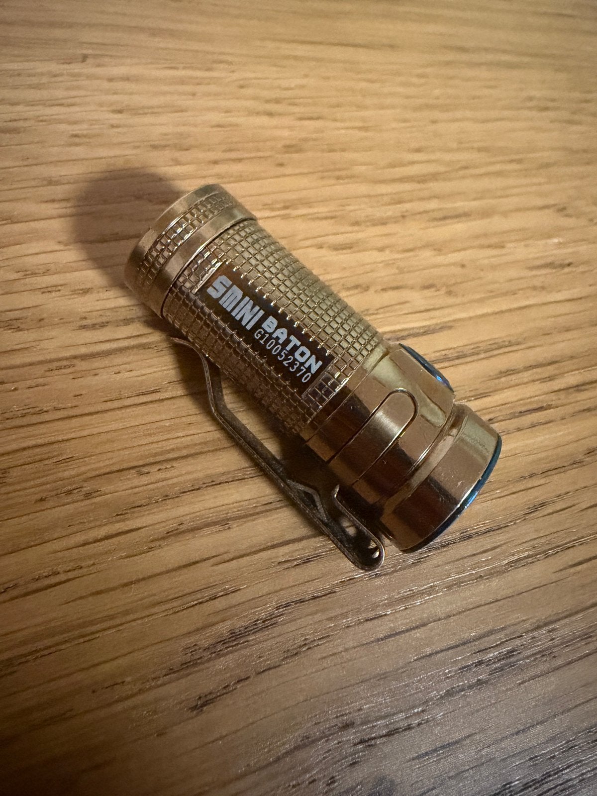 Olight Baton S Mini zaklamp limited edition, Verzenden, Zo goed als nieuw, Batterij